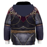 Baldur's Gate Astarion Kids Children Cosplay Printed Hoodie Hooded Sweatshirt Casual Pullover Hoodie